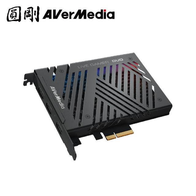 AVerMedia 圓剛-【圓剛】GC570D Live Gamer DUO 雙HDMI輸入 實況擷取卡(支援雙HDMI輸入 可同時擷取兩路 1080p影像)
