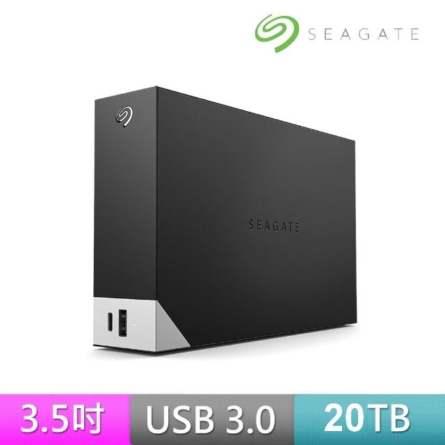 SEAGATE 希捷-【SEAGATE 希捷】One Touch Hub 20TB 3.5吋外接硬碟(STLC20000400)