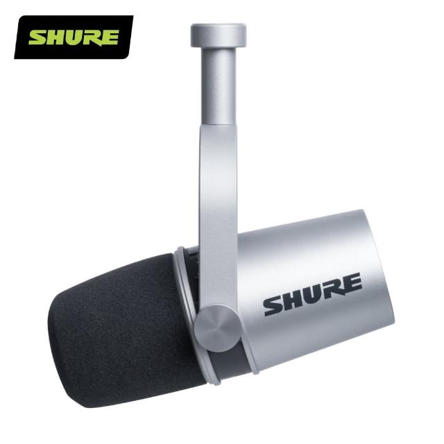 SHURE-【SHURE】MOTIV MV7 數位動圈式麥克風 USB及XLR接頭(鍵寧公司貨)