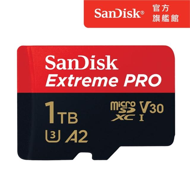 SanDisk 晟碟-【SanDisk】ExtremePRO microSDXC UHS-I 1TB 記憶卡(公司貨)